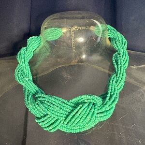 Elegant Turquoise Beaded Necklace